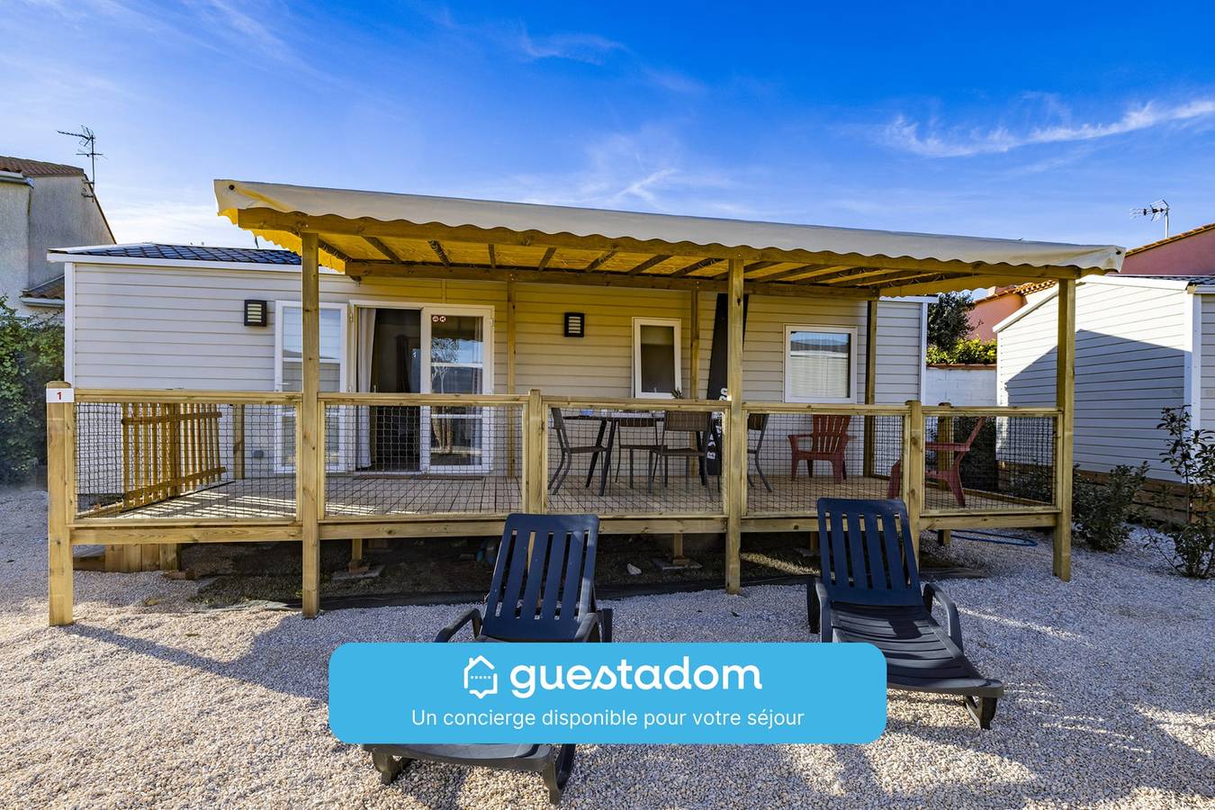 Maison De Vacances pour 6 Personnes dans Sainte-Marie-la-Mer, Région de Perpignan