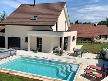 Villa pour 6 personnes, avec jardin ainsi que terrasse et piscine dans Territoire de Belfort