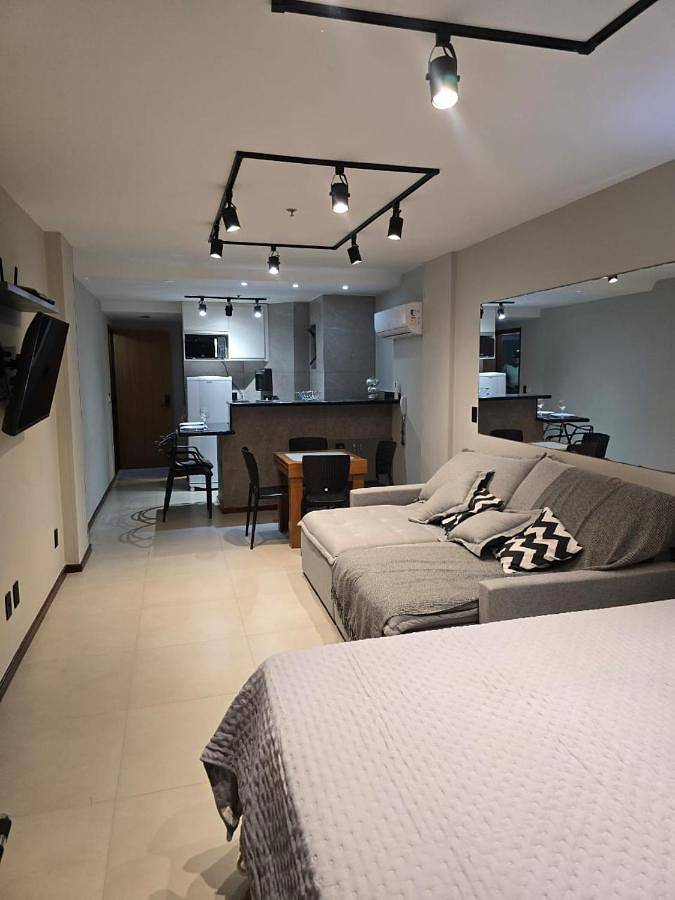 Ferienwohnung für 4 Personen, mit Sauna und Terrasse sowie Pool und Ausblick in Brasilien
