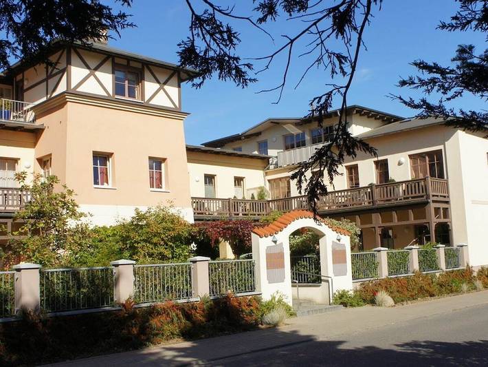 Ferienhaus für 2 Personen, mit Balkon und Sauna in Kühlungsborn