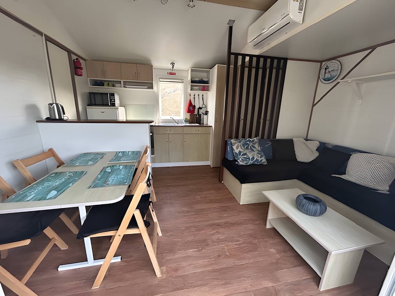 Mobil-home de 2 habitaciones en plena naturaleza in Quimper, Region de Quimper