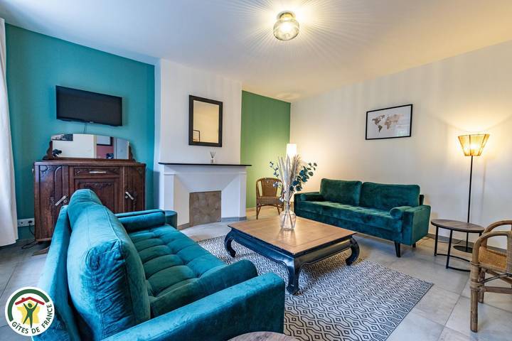 Gîte pour 10 personnes, avec Terrasse et Jardin dans Marne - 4
