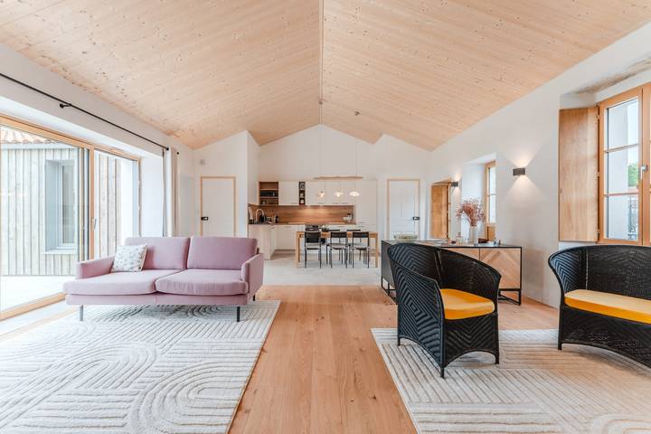 Location de vacances pour 4 personnes, avec jardin, adapté aux familles à Bouin