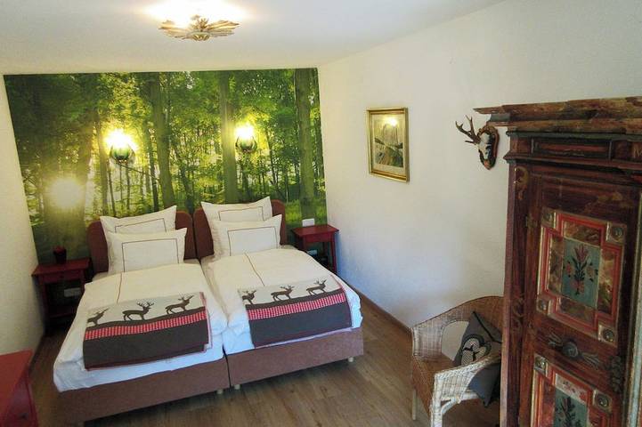 Bauernhof für 4 Personen, mit Terrasse und Garten, mit Haustier in Waging am See