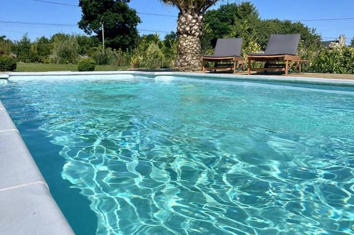 Gîte pour 2 personnes, avec piscine et jardin, animaux acceptés dans Gare De Sottevast