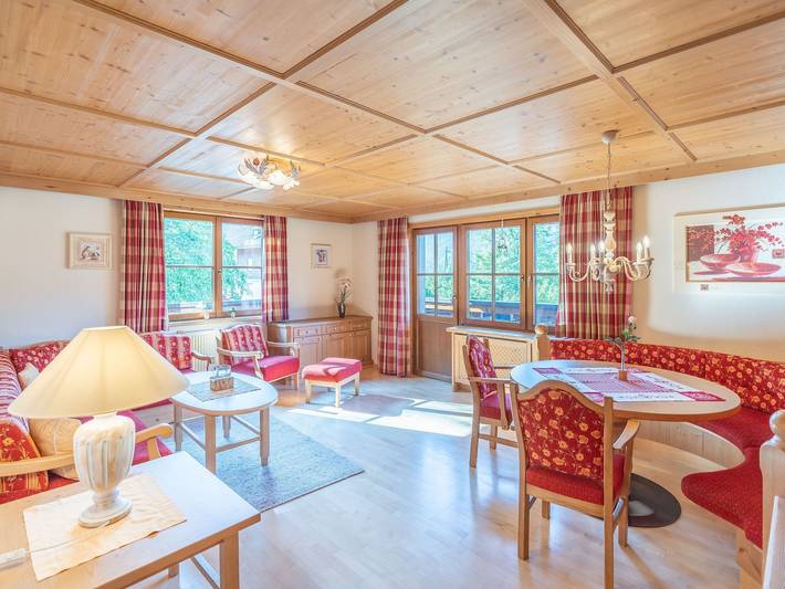 Ferienwohnung für 4 Personen, mit Balkon in Bad Oberdorf