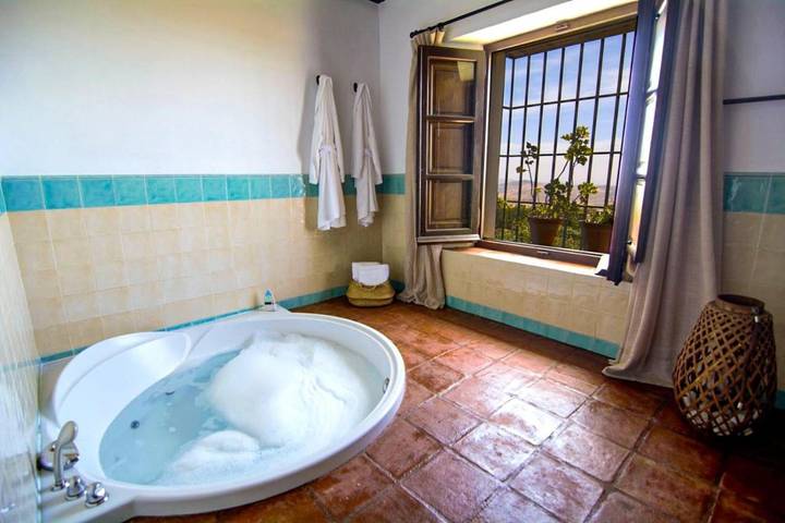 Hotel para 2 personas, con sauna y jardín además de jacuzzi y piscina, Se admiten mascotas en Antequera - 4