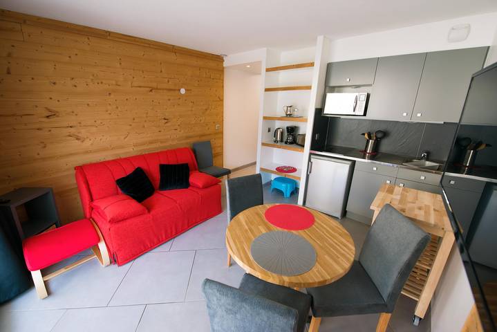 Location de vacances pour 4 personnes, avec terrasse à Allevard