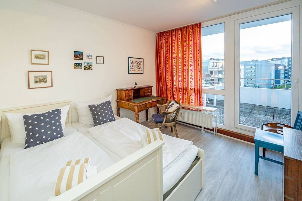 Ganze Wohnung, Weststrand, App 19 - Ferienwohnung mit Meerblick und Wlan in Westerland, Sylt (Gemeinde)