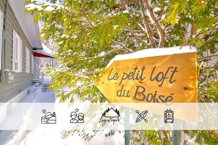 Gîte pour 2 personnes, animaux acceptés dans Saint Donat De Montcalm