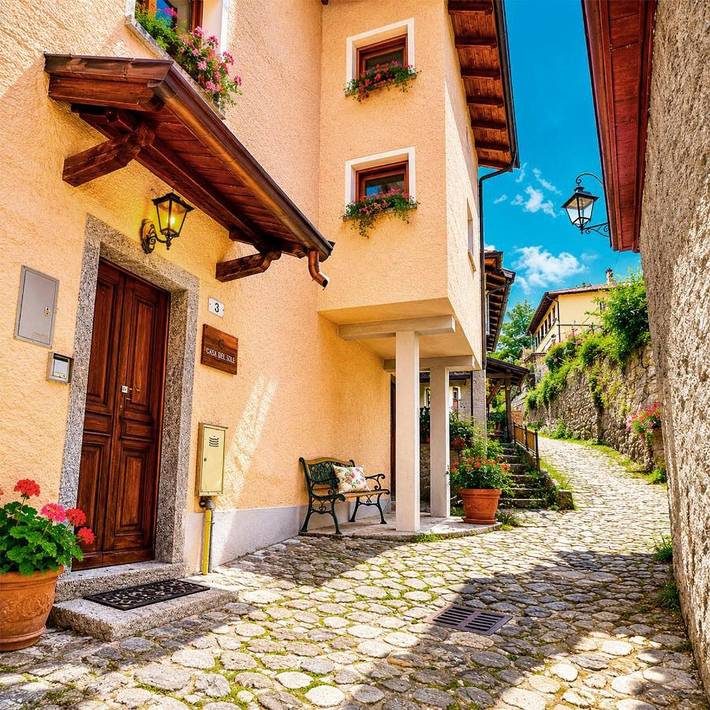 BnB für 2 Personen, mit Terrasse am Lago Maggiore