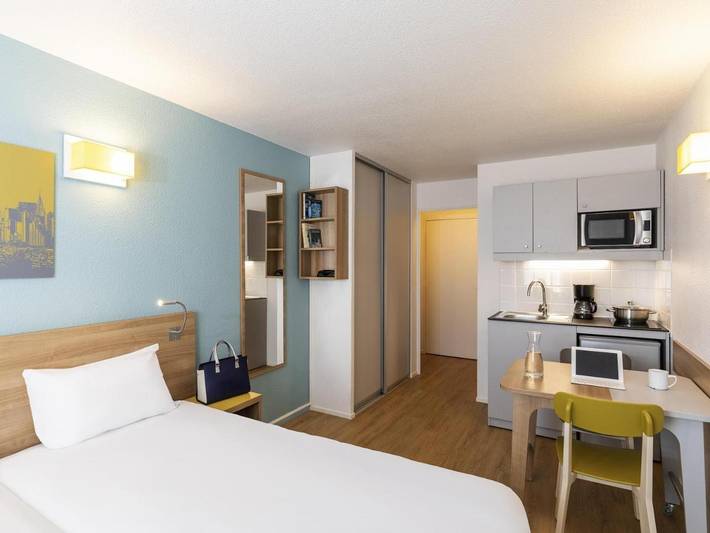 Appart’hôtel pour 4 personnes, animaux acceptés
