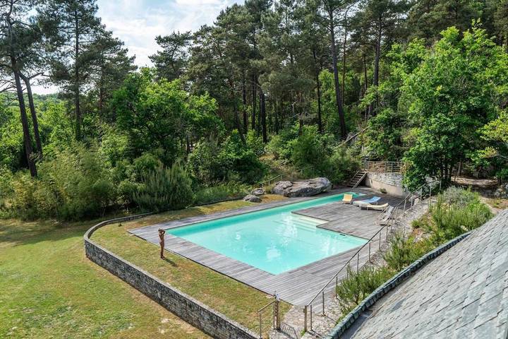 Location de vacances pour 12 personnes, avec piscine et jardin à Le Vaudoué - 4