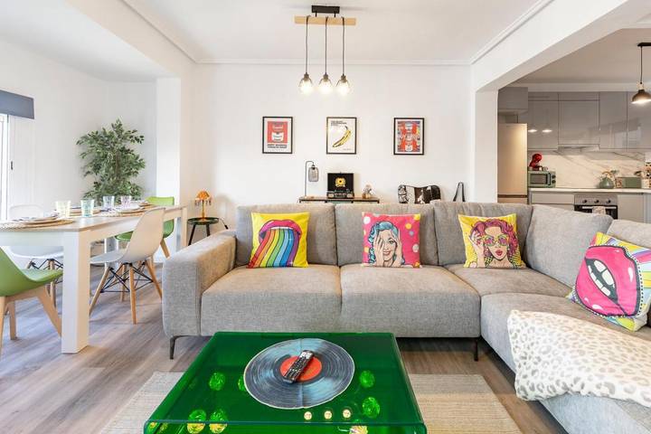 Apartamento de vacaciones para 4 personas, con balcón y vistas - 1