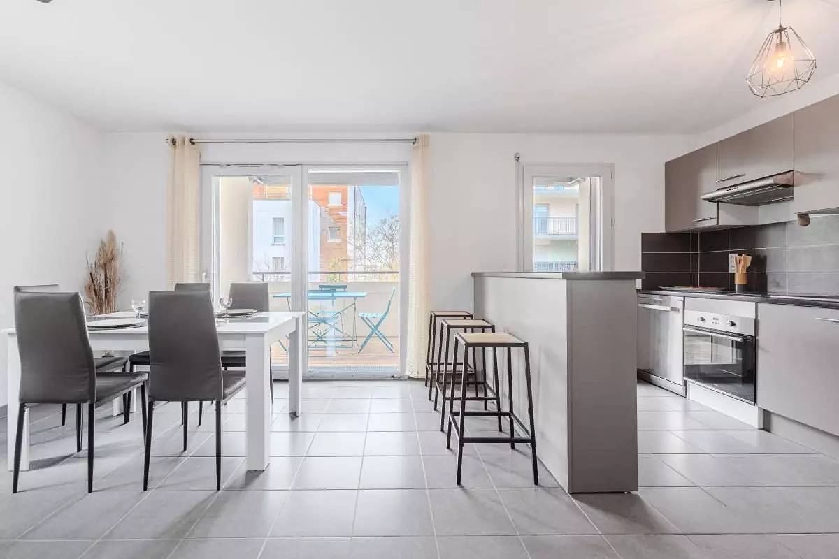 Appartement entier, Appartements pour 5 Personnes in Balma, Toulouse et ses environs