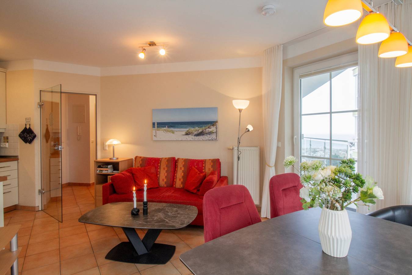 Entire holiday apartment, Holiday apartment for 4 people with balcony in Bansin, Heringsdorf