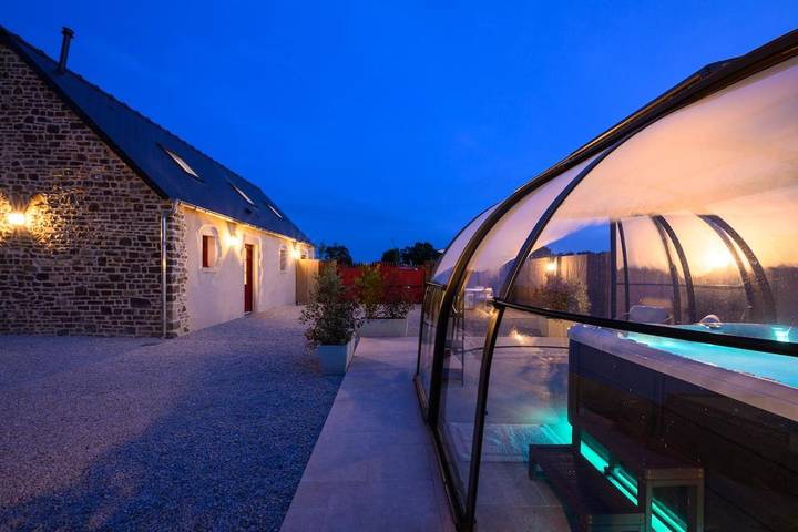 Maison de vacances pour 4 personnes, avec jacuzzi et jardin - 1