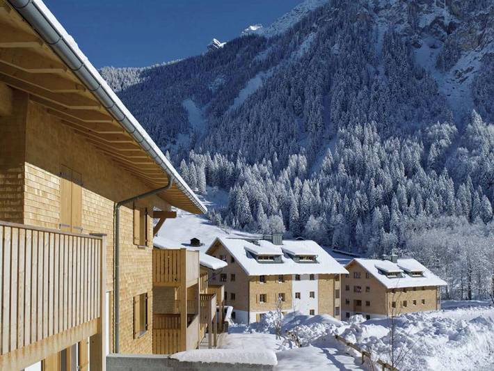 Chalet für 6 Personen, mit Balkon und Garten im Brandnertal