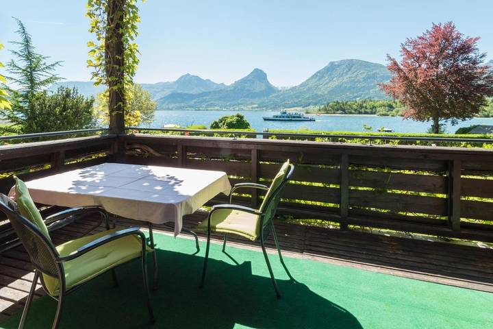 Ferienwohnung für 2 Personen, mit Garten und Ausblick sowie Seeblick in Sankt Wolfgang im Salzkammergut - 2