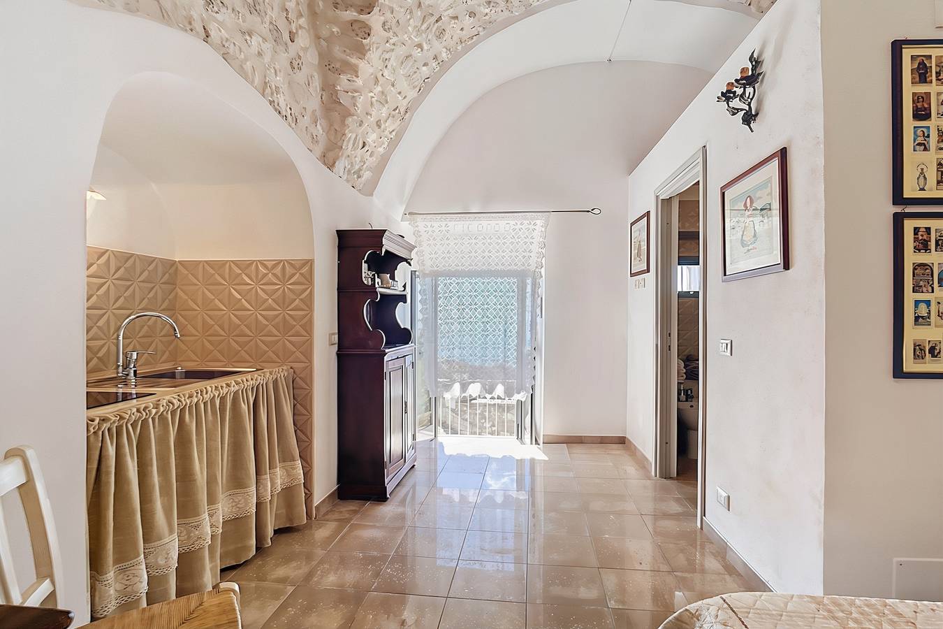 Studio 'Al Torrione 1' met zeezicht en airconditioning, foto 15