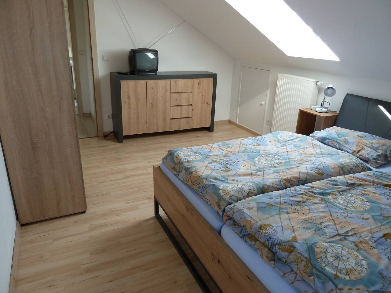 Ganze Wohnung, Apartment 'Haus Bergblick 1' mit Bergblick und Balkon in Riesbürg, Romantische Straße
