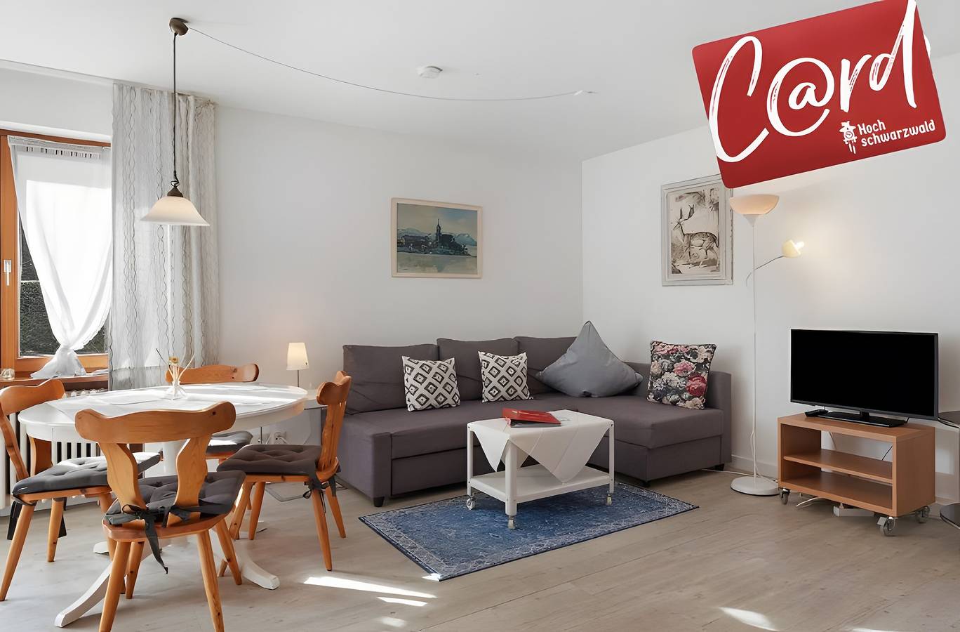 Ganze Wohnung, Ferienwohnung 'Nr 2' mit Balkon und Wi-Fi in Titisee, Titisee-Neustadt