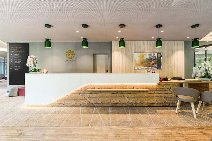 Hôtel pour 3 personnes, avec sauna et jardin ainsi que vue et piscine à Bad Wurzach - 4