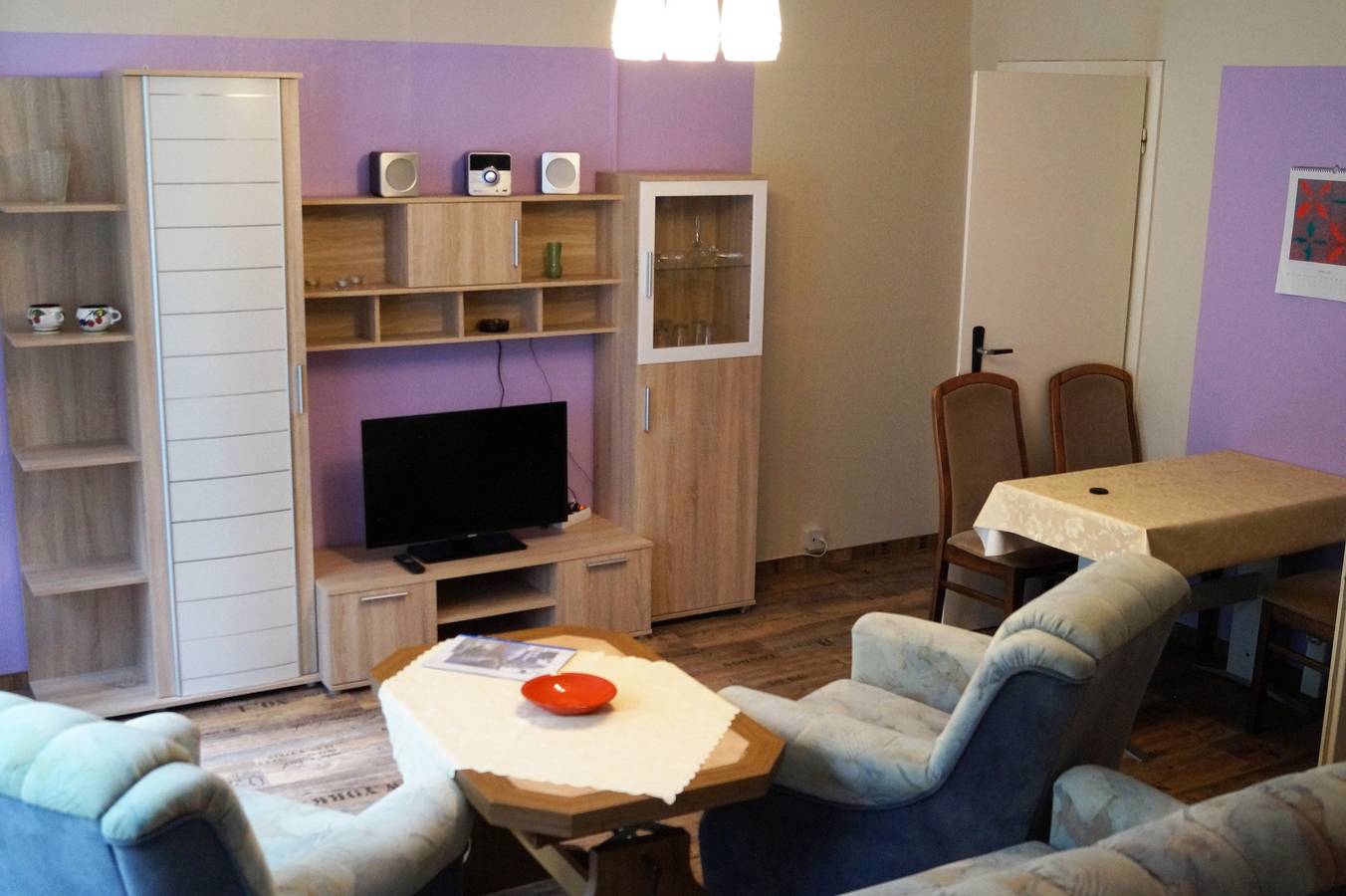 Geheel vakantieappartement, Vakantieappartement voor 4 personen met tuin in Chossewitz, Friedland