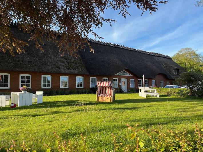 Ferienwohnung für 3 Personen, mit Garten und Ausblick, mit Haustier in Langballig und Umgebung