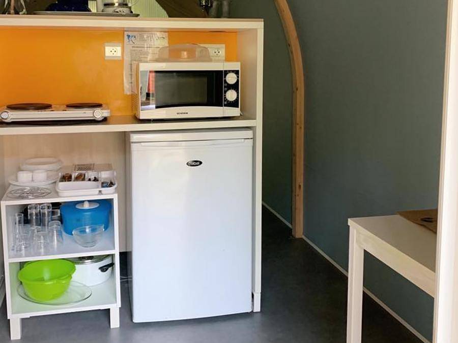 Camping L'Etang du Pays Blanc - Alojamiento 2 personas - Mini Coco Dulce (sin instalaciones sanitarias) in Guérande, Côte de Jade