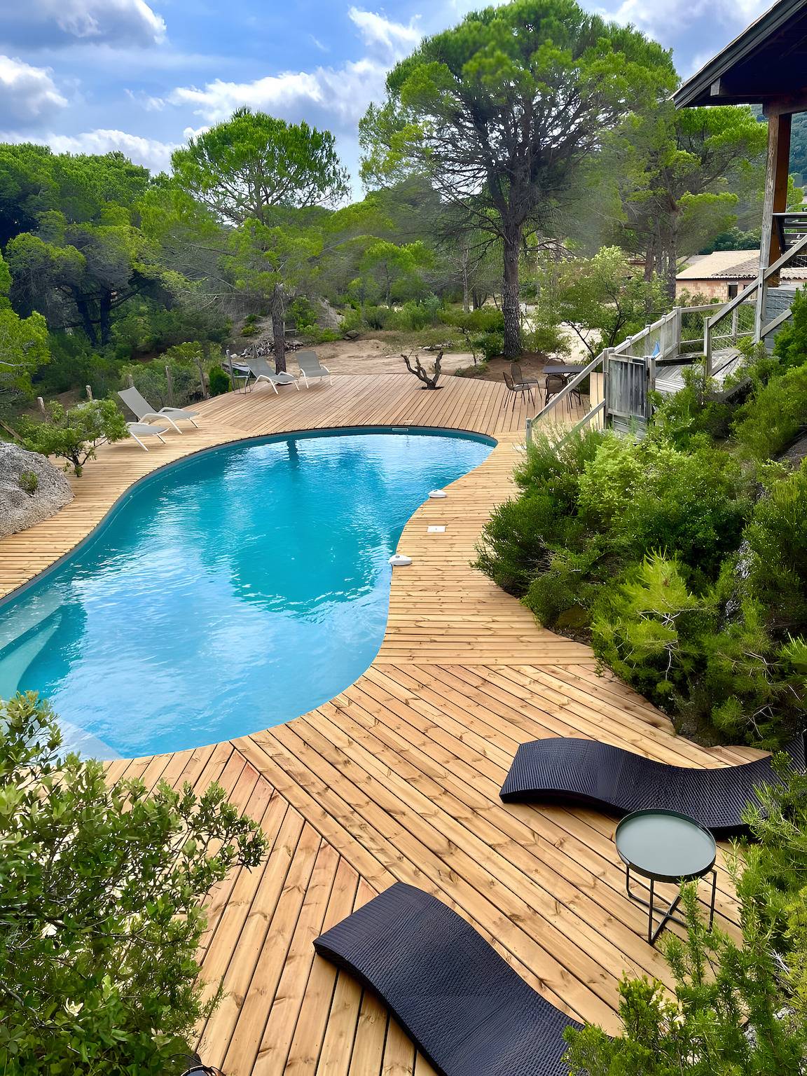 Villa 'Dans Site Exceptionnel' mit Bergblick, Wlan und Klimaanlage in Mourèze, Lodève und Umgebung