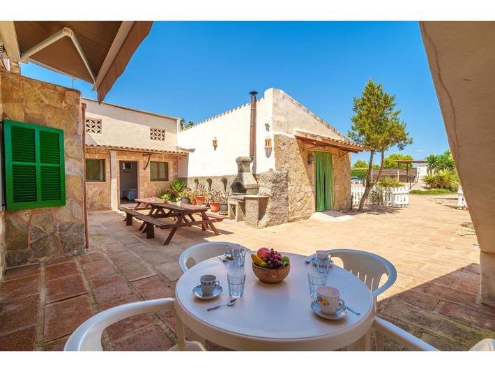 Ferienhaus für 8 Personen, mit Balkon und Terrasse sowie Garten in Es Trenc - 4