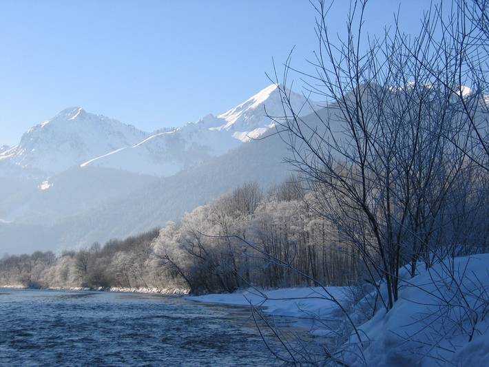 Beim Lenz - Ferienwohnung Hochgern für 2-3 Pers., 37 qm, Balkon in Schleching, Bayerische Alpen