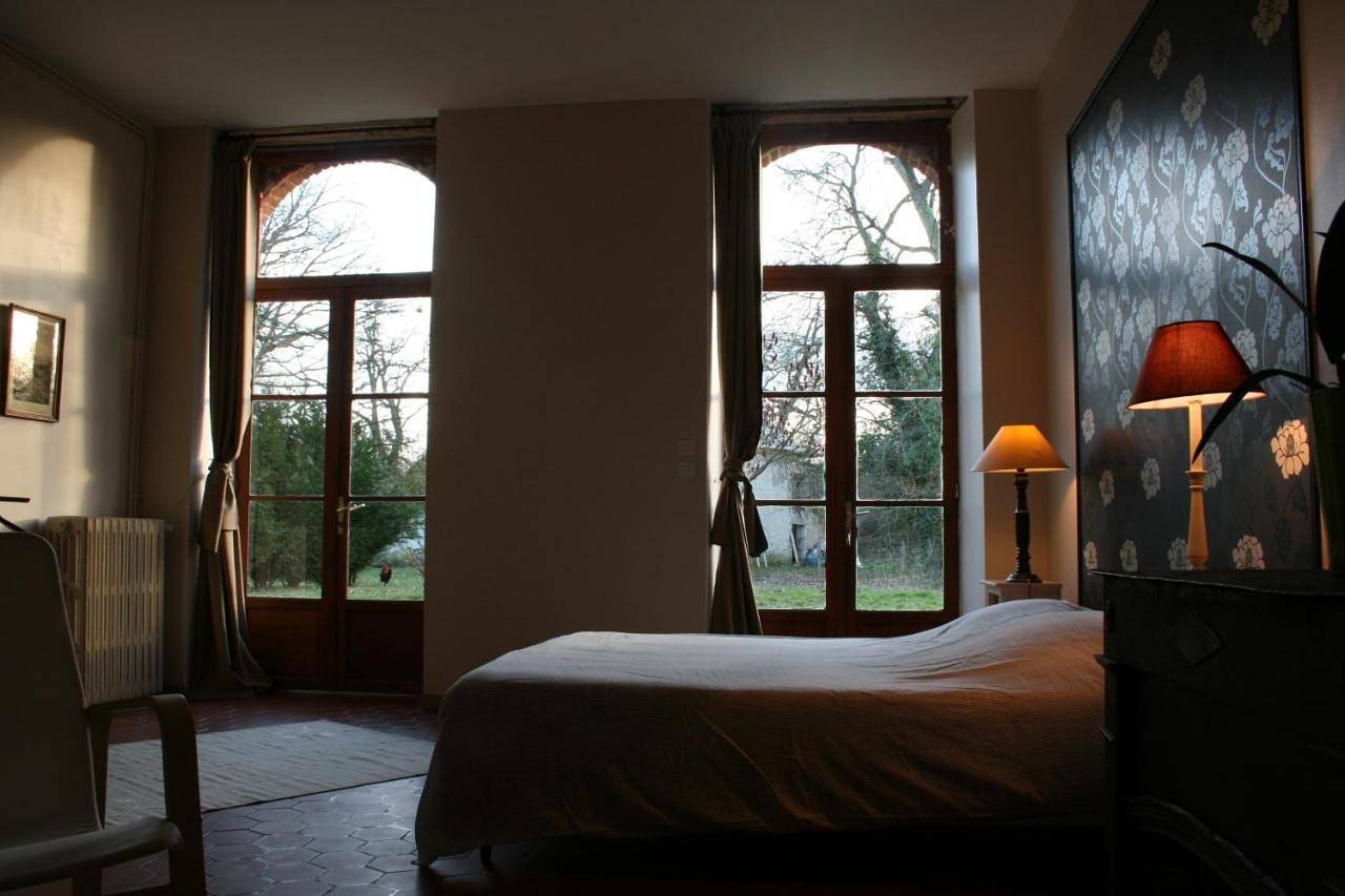 Double Room with Garden View in Saint-Laurent-Nouan, Sologne