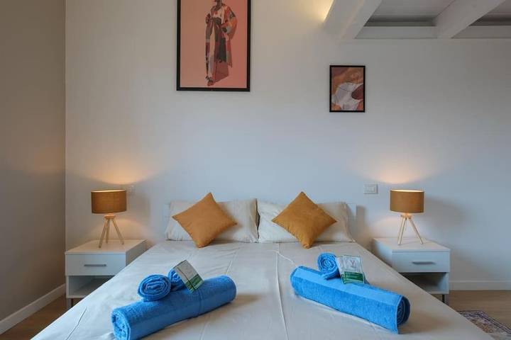 Loft per 10 persone, con panorama a Bologna