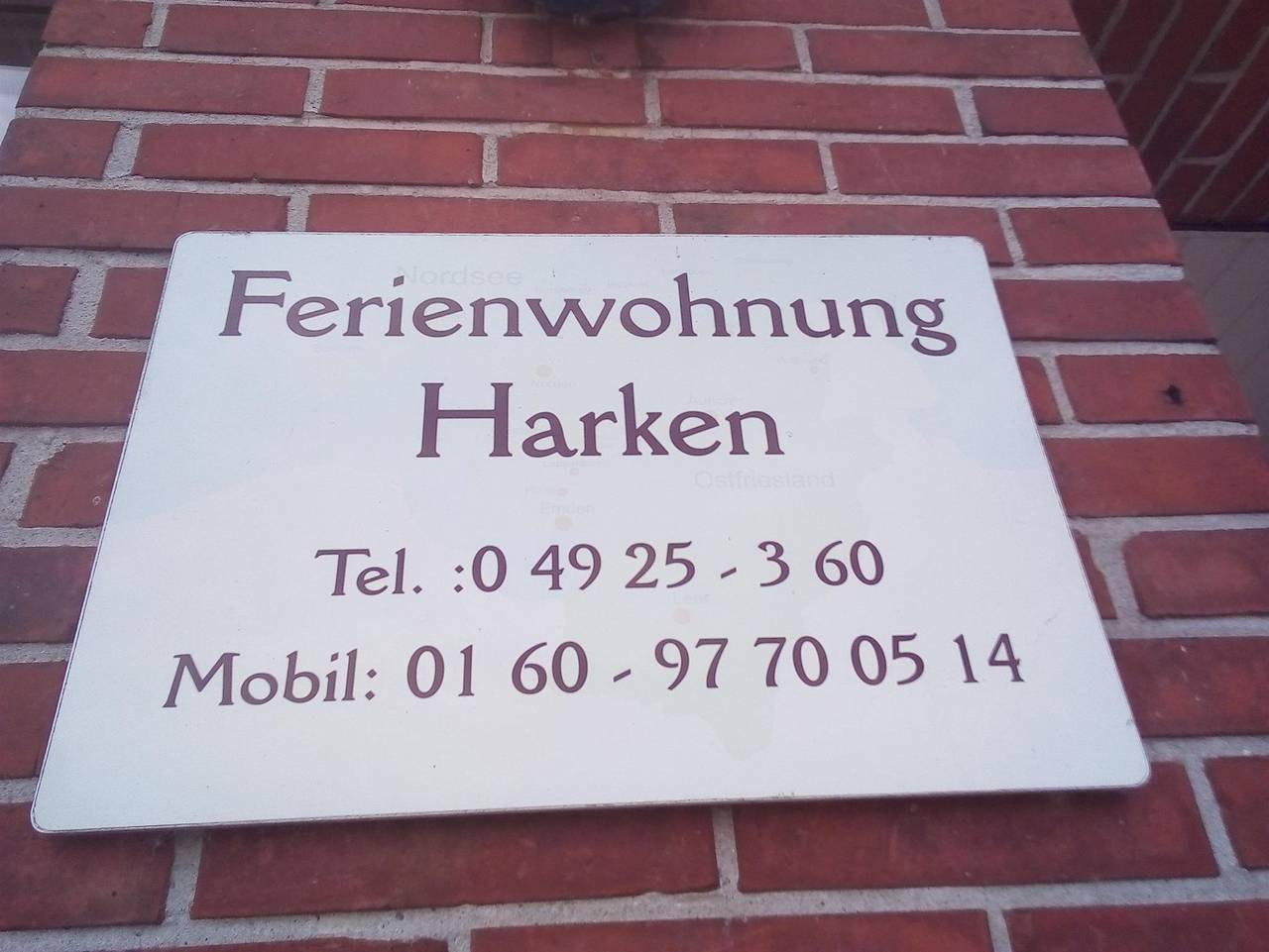 Ganze Ferienwohnung, Harken - Fewo Tim & Nicole - Fewo Tim, Dusche, Wc, Wohn-/Schlafraum in Loppersum (Hinte), Hinte