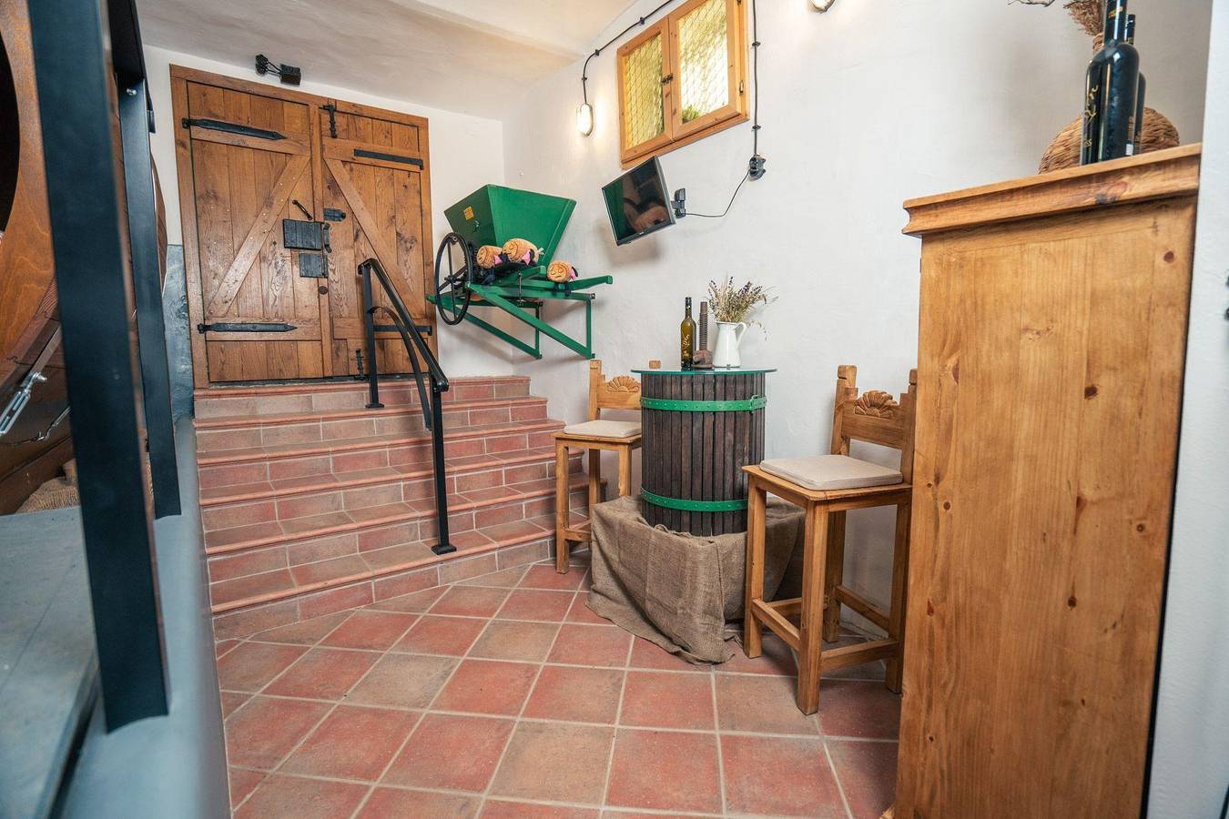 Weinfass-Chalet für 4 in Grub an der March in Wiener Umland & Wienerwald