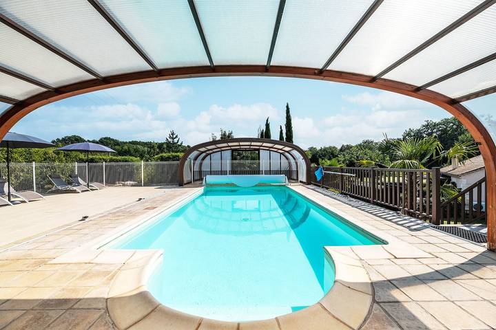 Maison de vacances pour 2 personnes, avec jardin à Castelnaud-la-Chapelle
