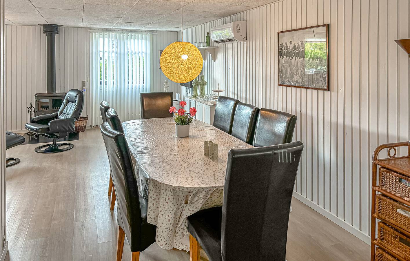 Holiday home for 10 people with hot tub in Ertebølle, Limfjord in Nordjütland