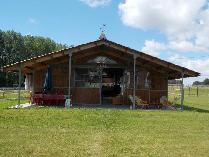 Camping pour 3 personnes, avec vue et jardin