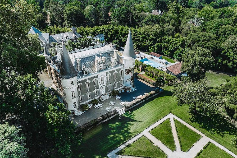 Holiday rental 11 personnes Château Belle Epoque Landes in Linxe, Dax region