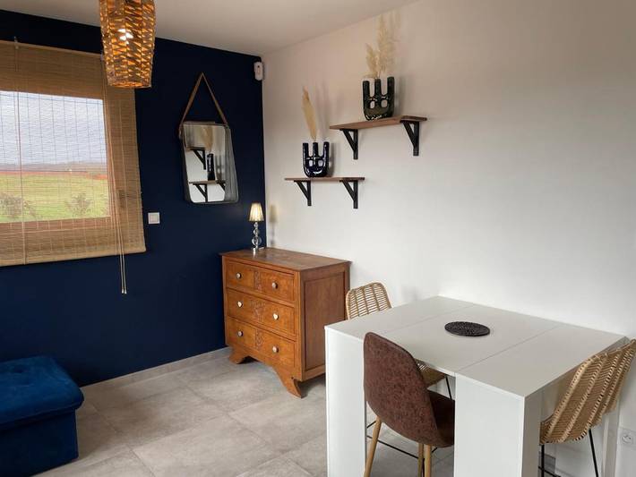 Appartement de vacances pour 2 personnes, avec vue et jardin