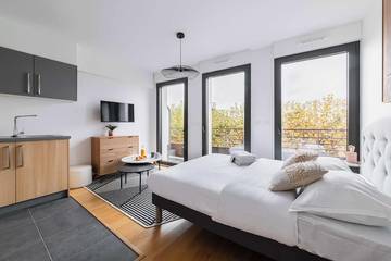 Appartement De Vacances pour 2 Personnes dans Courbevoie, Hauts-de-Seine, Photo 1