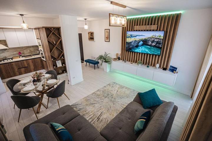 Appartement de vacances pour 4 personnes, avec balcon et vue