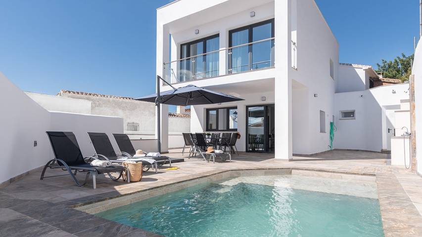 Chalet para 6 personas, con balcón/terraza y piscina - 1