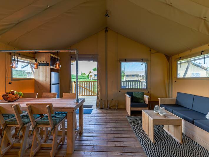 Camping für 6 Personen, mit Garten und Pool sowie Terrasse, mit Haustier in Nordholland - 2