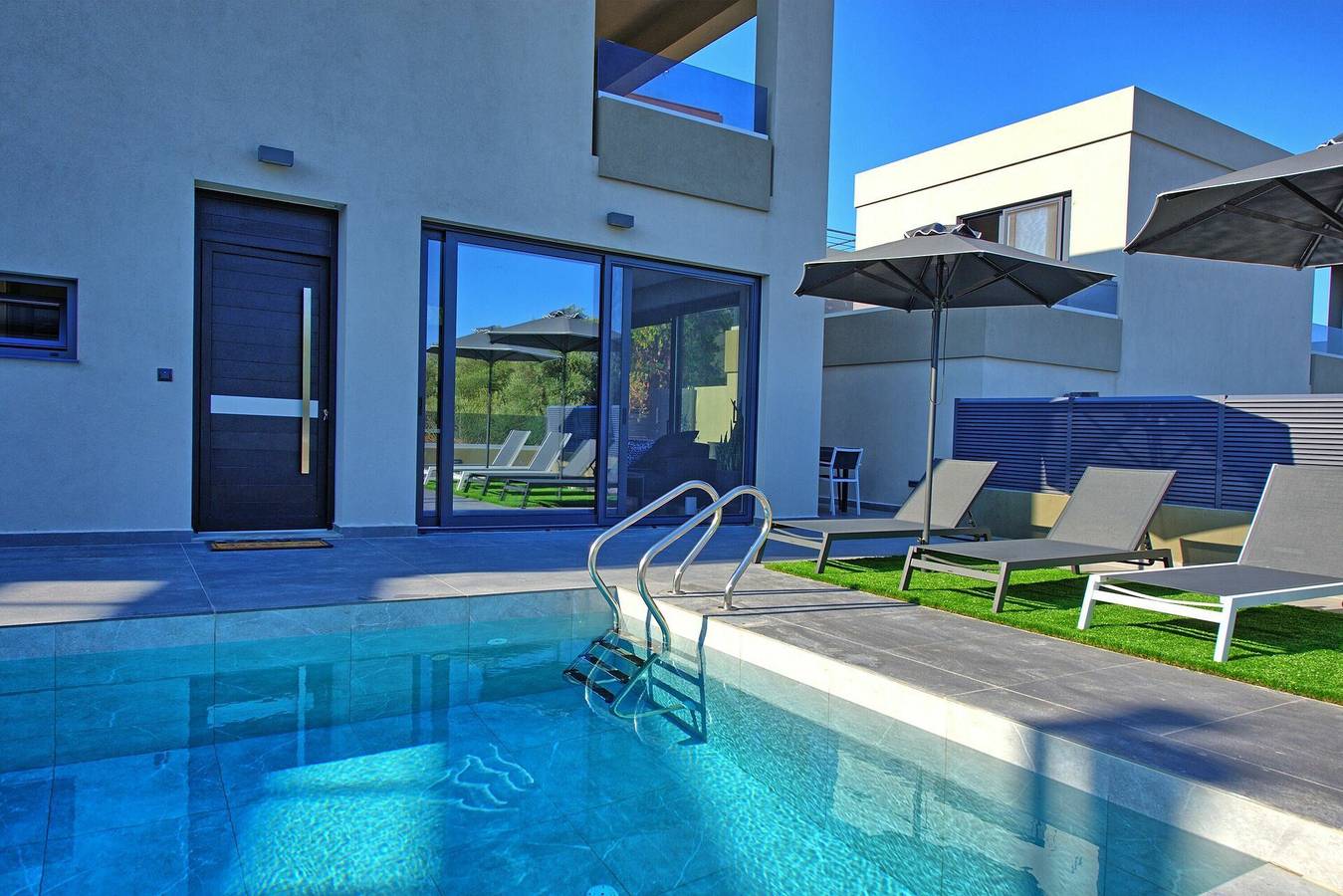 Villa für 5 Personen mit Pool in Agioi Apostoli, Chania und Umgebung