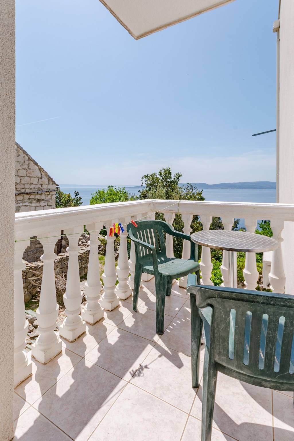 Albergo a gestione familiare per 2 persone con vista oceano in Makarska Riviera