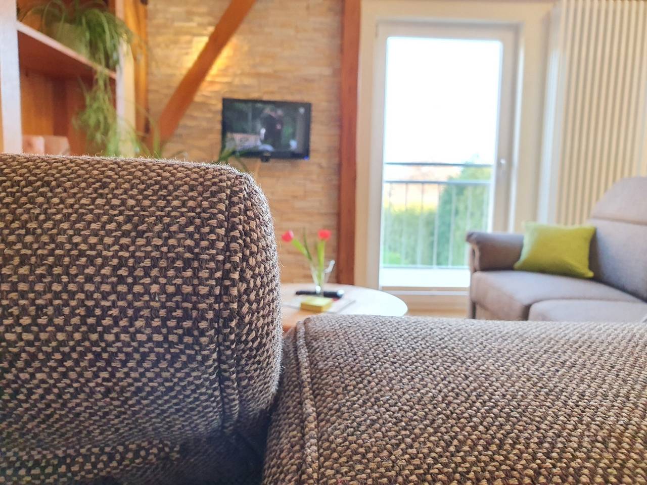 Apartamento vacacional entero, Ferienhof Schilfmeer - Fewo "Heuboden" in Körkwitz, Ribnitz-Damgarten