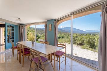 Location de vacances pour 15 personnes, avec balcon ainsi que vue sur le lac et jardin, animaux acceptés à Rigarda